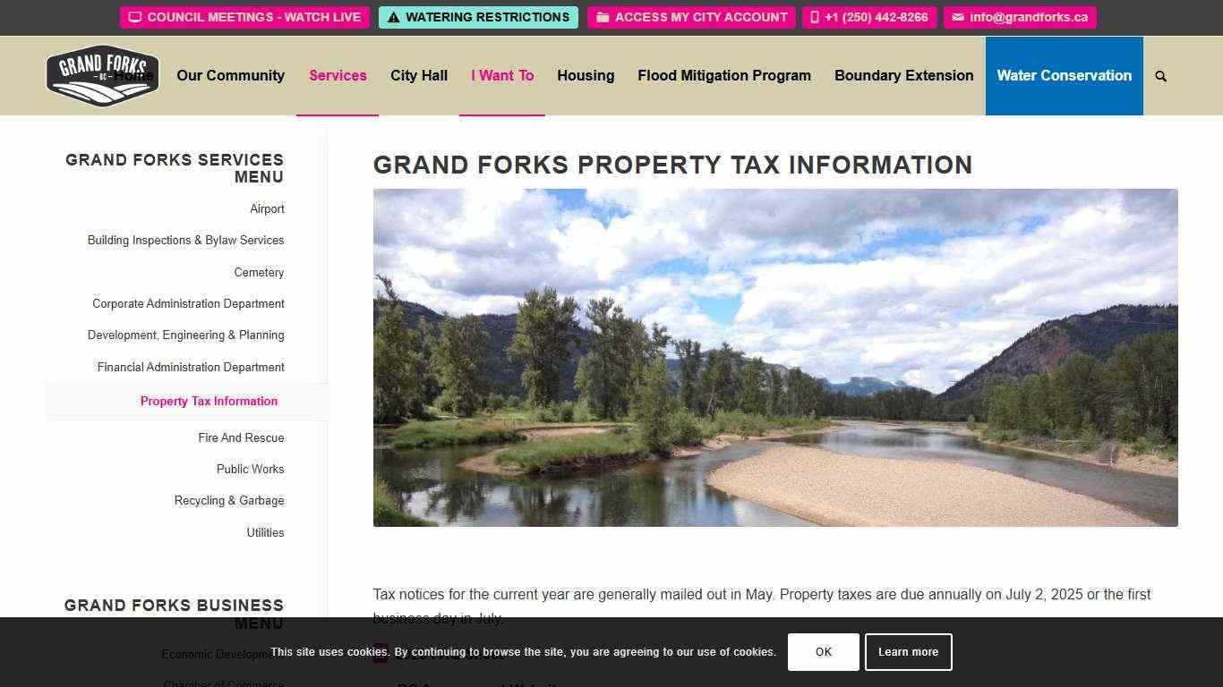 Property Tax Information - City of Grand Forks