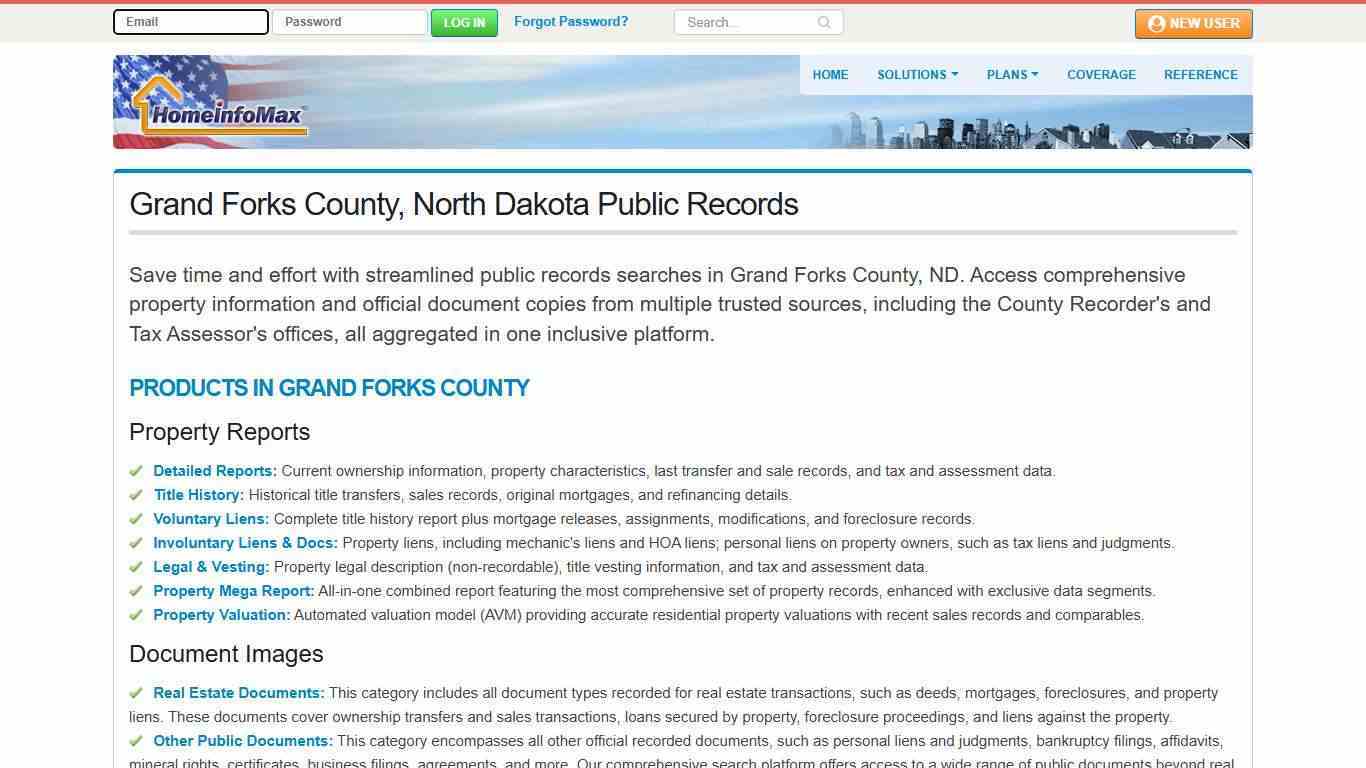 Grand Forks County, North Dakota Public Records & Documents Search | HomeInfoMax